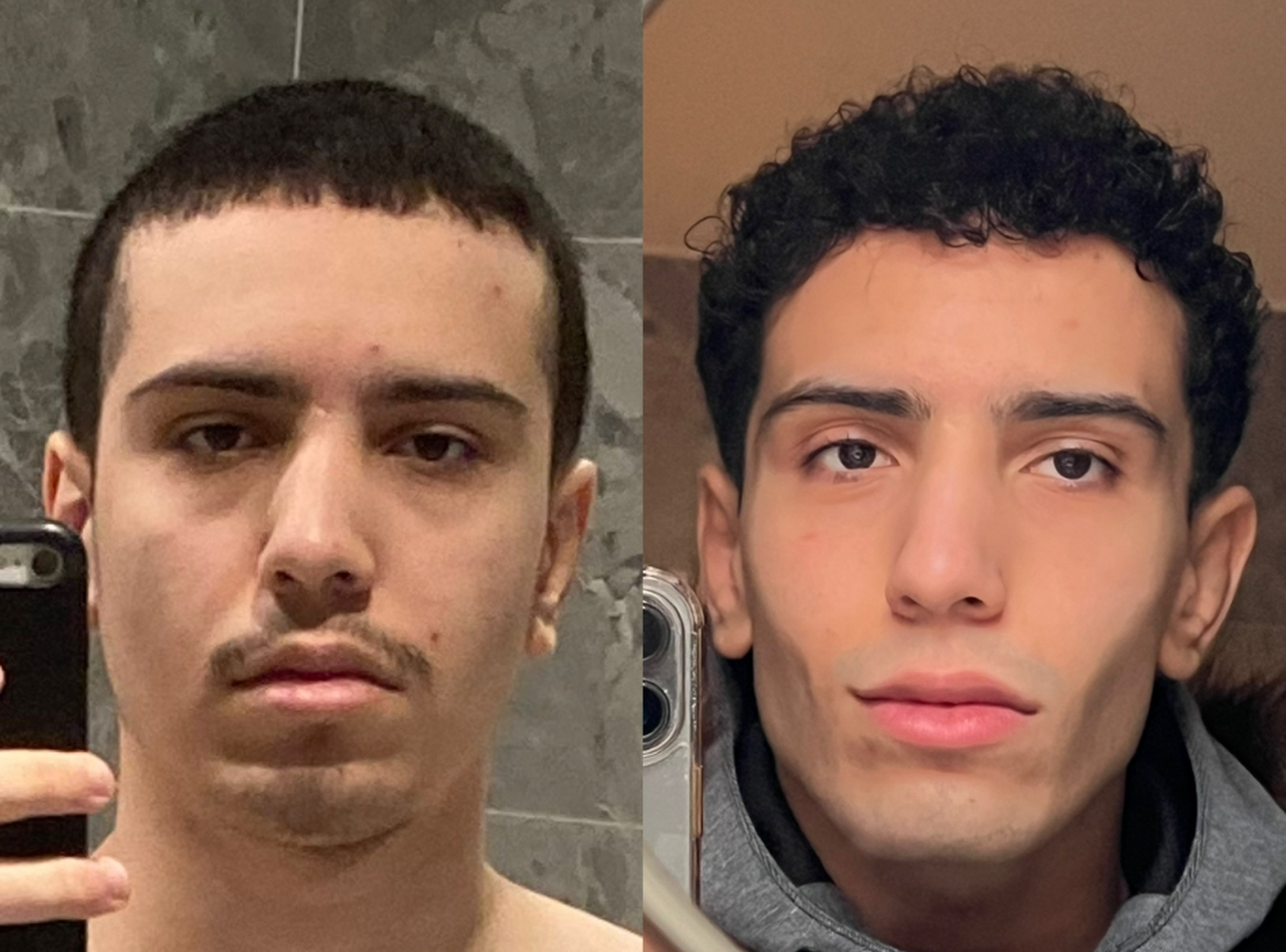 Glow up transformation before and after