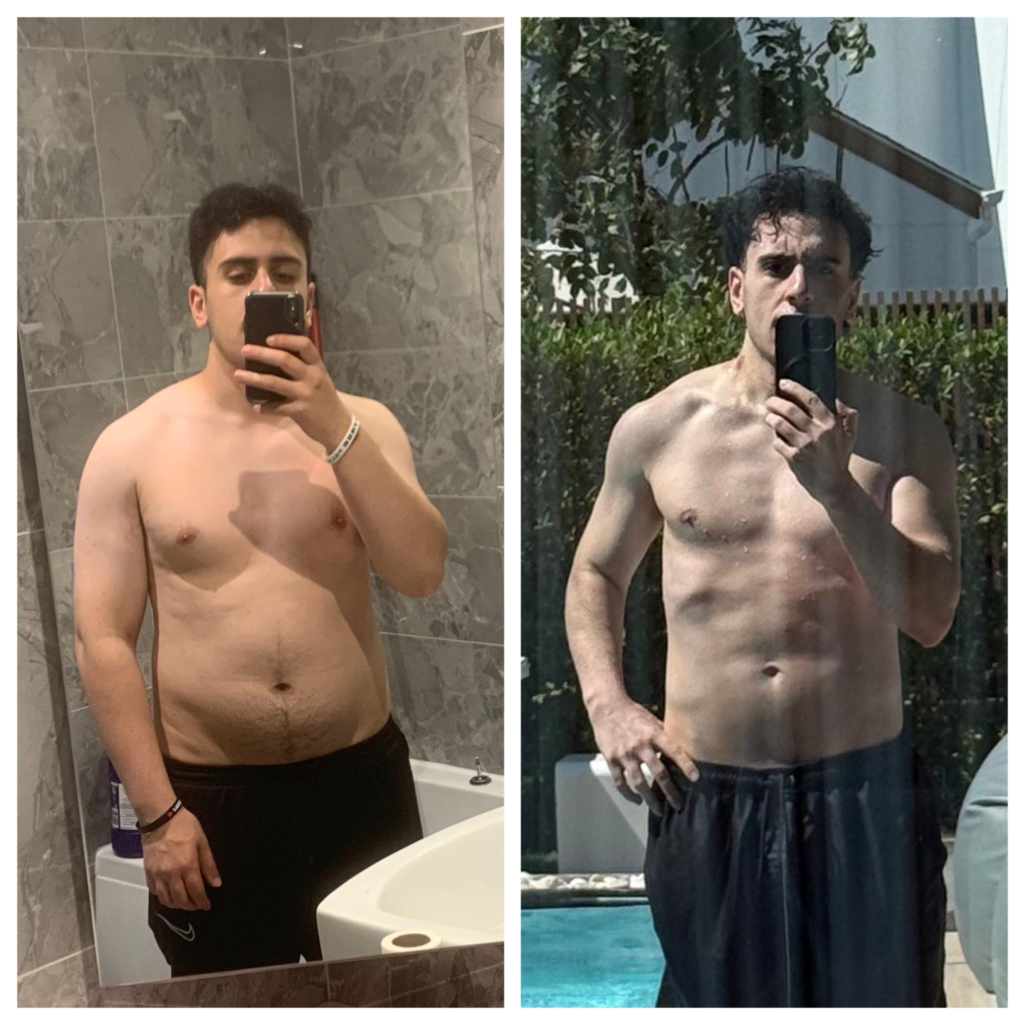 Mahmoud before and after Total Transformation